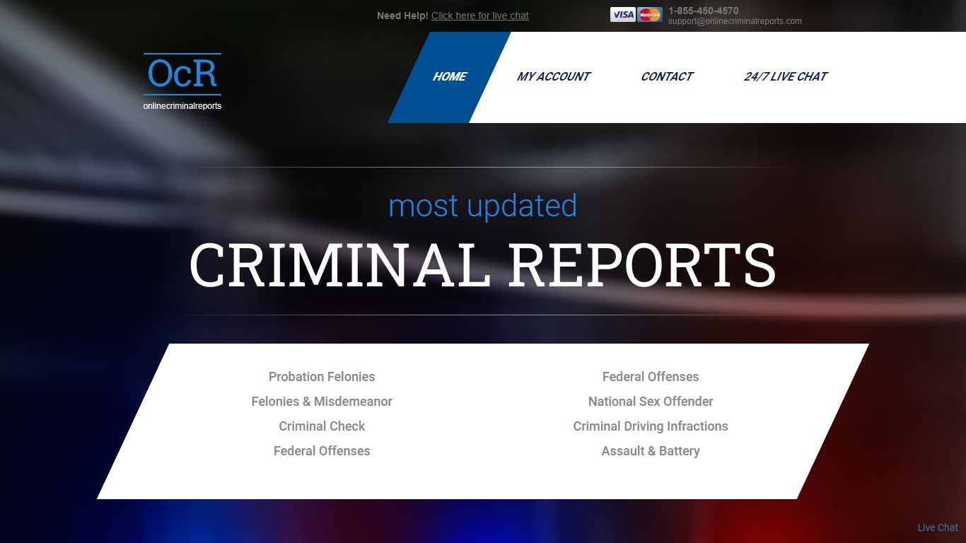 Online Criminal Reports